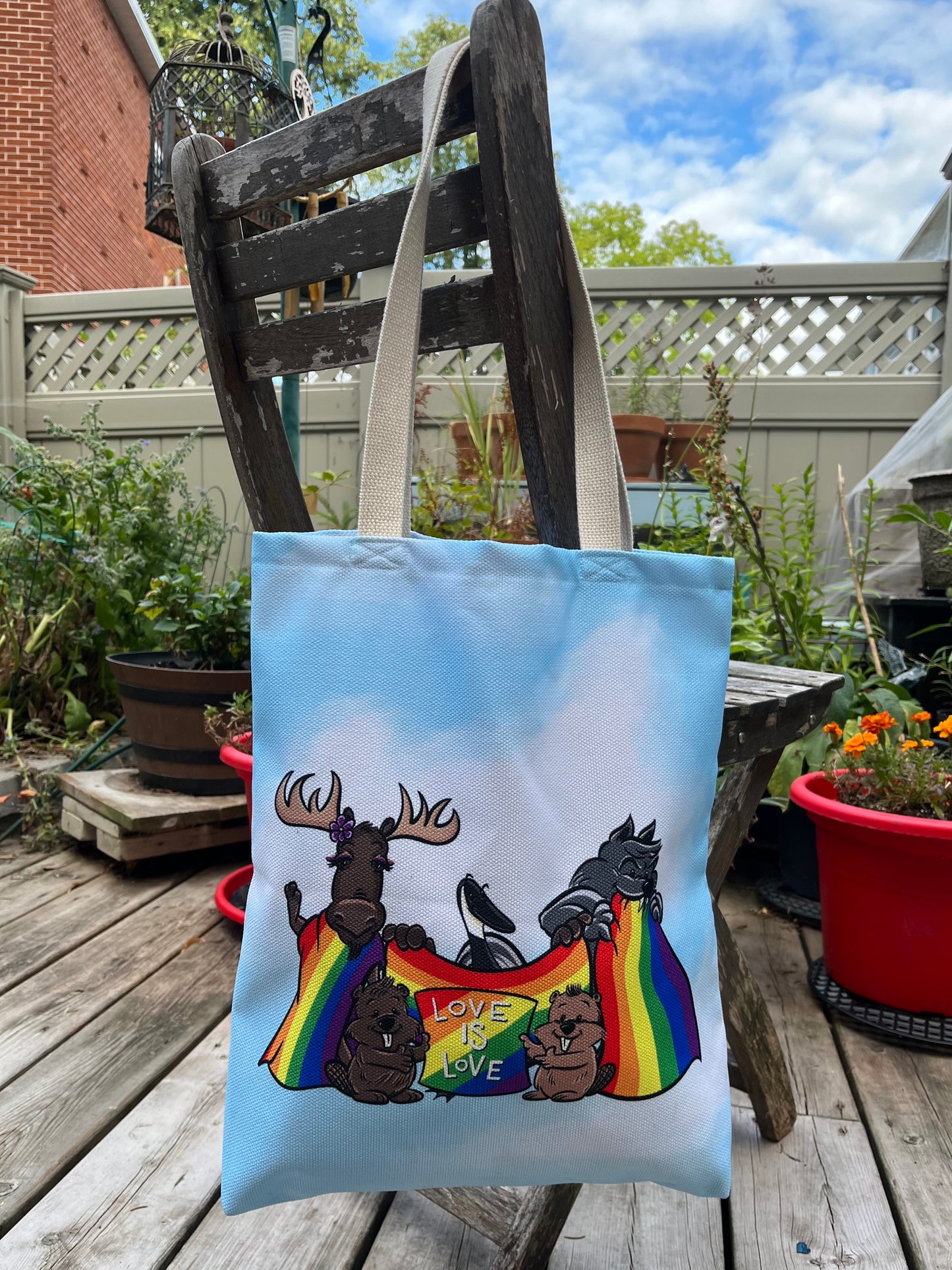 Love is Love Wilderness Pride Tote