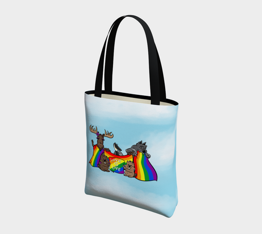 Love is Love Wilderness Pride Tote
